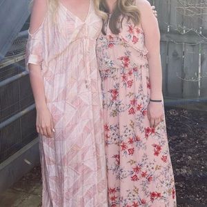 Floral maxi dress
